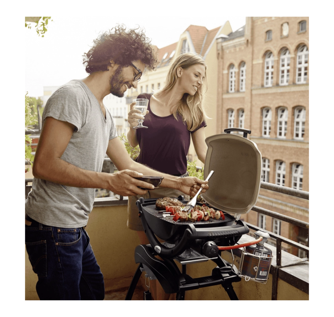 Gratar pe gaz Weber Q1000 - Gri [2]