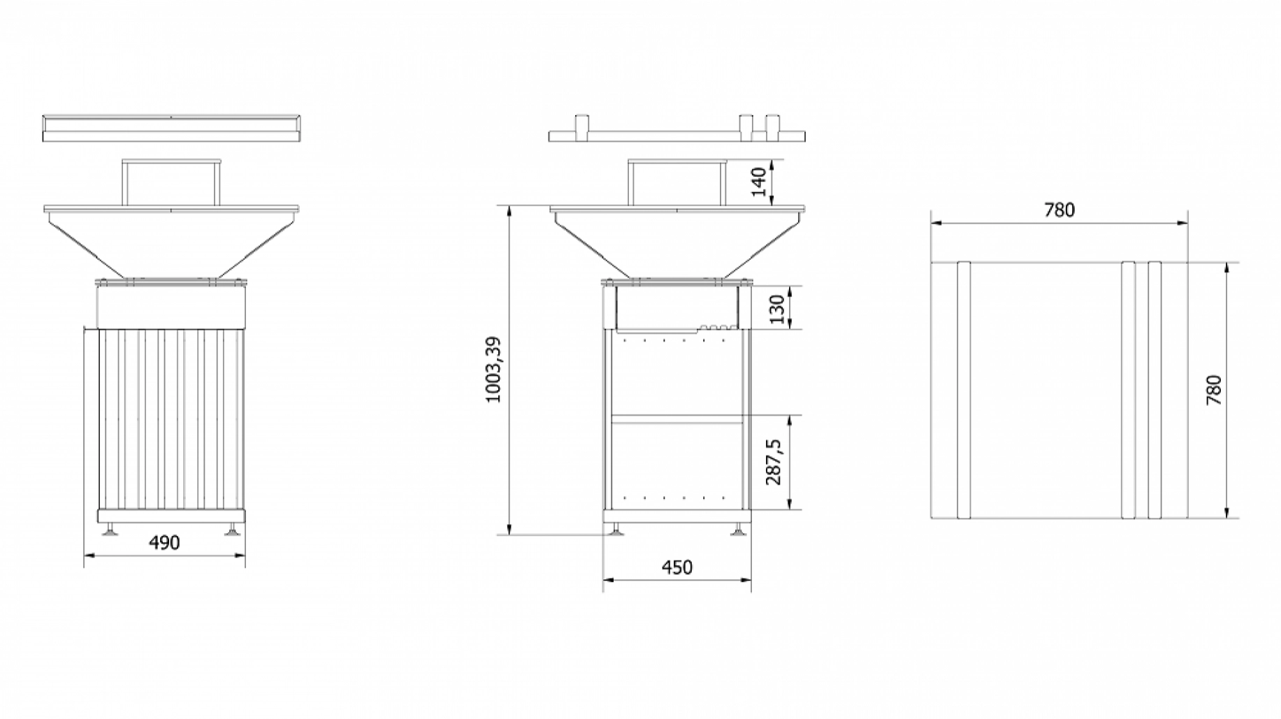 GRATAR QUADRUM 77CM SD [4]