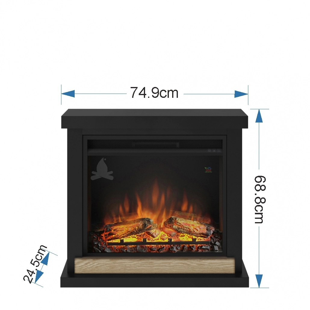 Hagen Deep Black semineu electric negru [3]