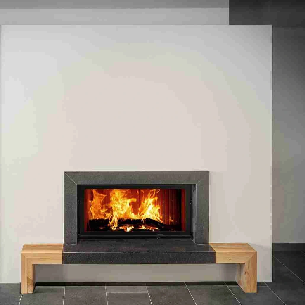 FOCARE HOXTER PREMIUM - HAKA 89/45 + recuperator + samota neagra