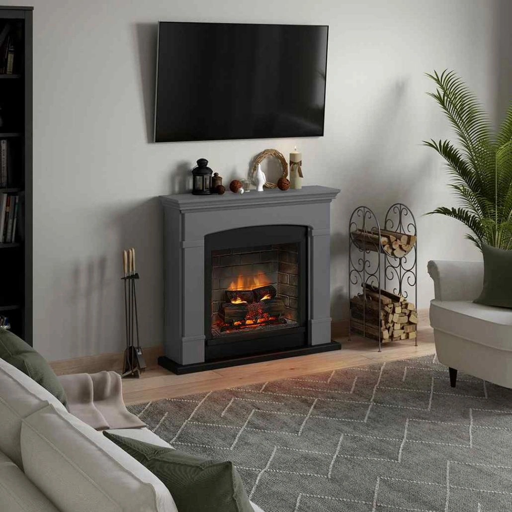 SEMINEE ELECTRICE - Helmi Solid Grey semineu electric PowerFlame 2