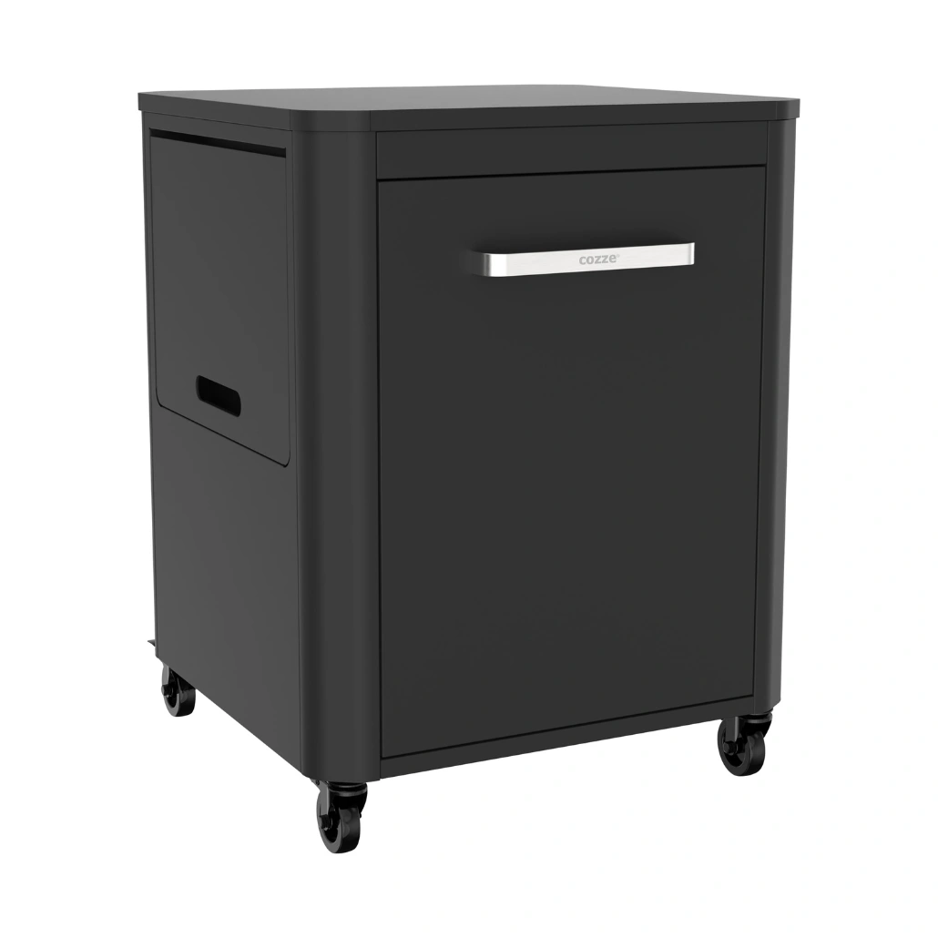 Dulap bucatarie de exterior COZZE cu rafturi laterale [2]