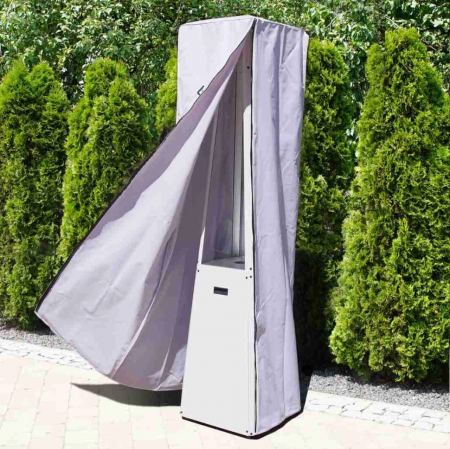 SEMINEE DECORATIVE - HUSA UMBRELLA - Alb cu logo negru