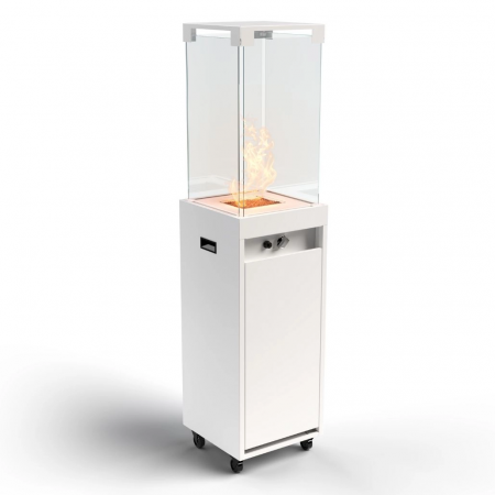 SEMINEE DECORATIVE - Incalzitor pe gaz FARO WHITE + husa de protectie