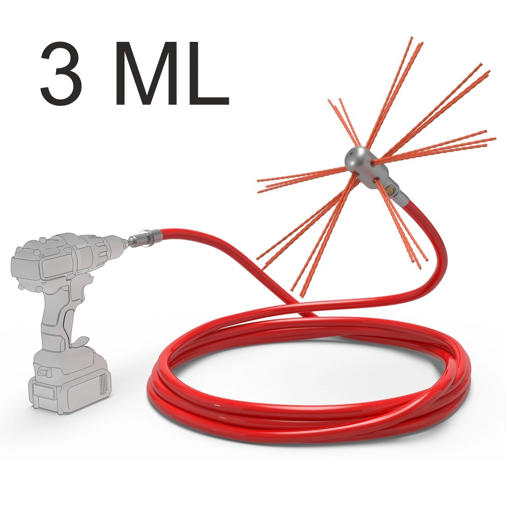 USTENSILE CURATARE COS FUM - KIT curatare cos fum COBRA PRO - 3m