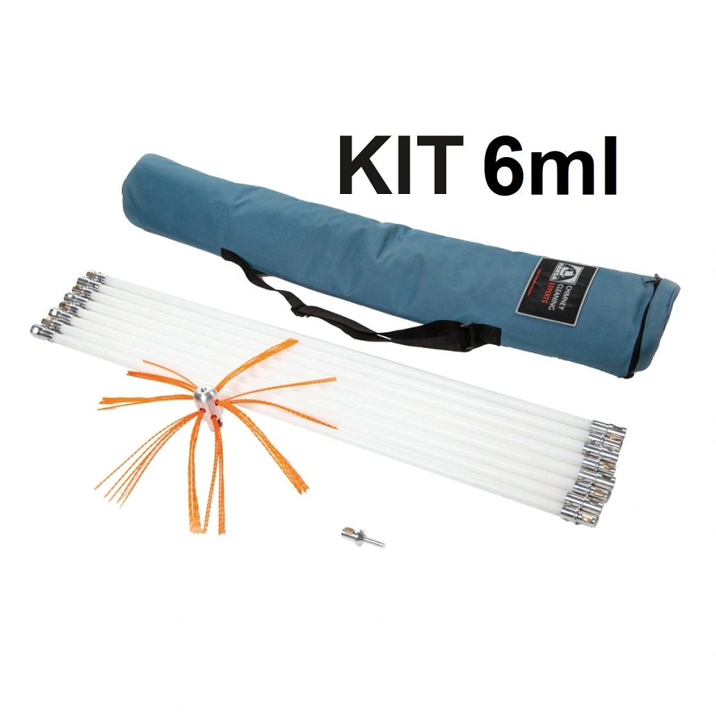 USTENSILE CURATARE COS FUM - KIT curatare cos fum TORNADO PRO - 6m