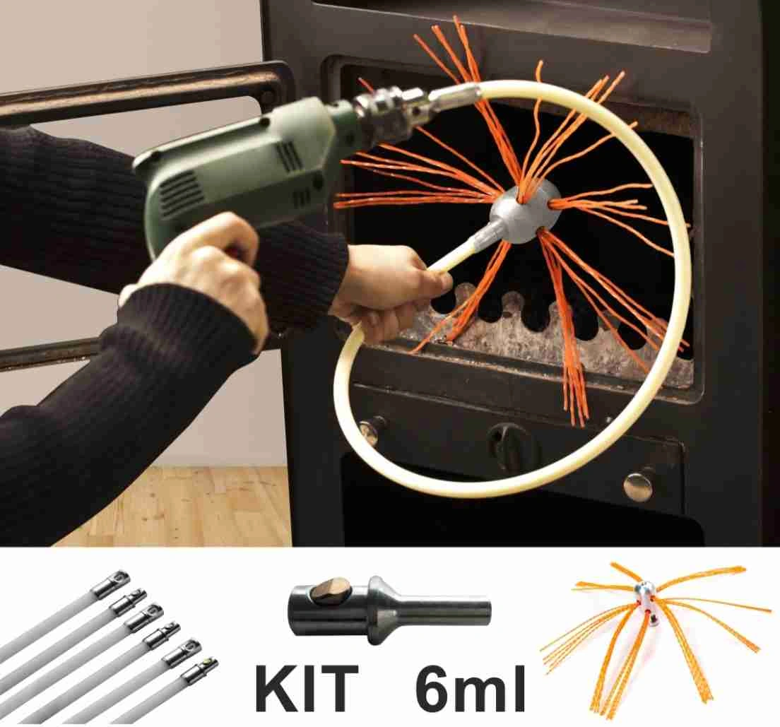 ACCESORII ȘEMINEE ȘI ÎNTREȚINERE - KIT curatare cos fum TORNADO AMATOR - 8ml