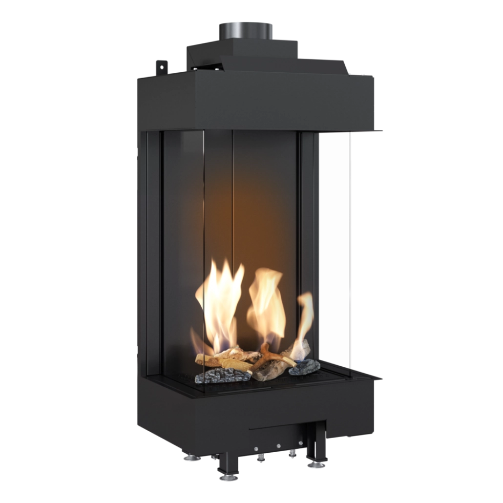 ȘEMINEE PE GAZ - L45/68 Sticla Stanga + Dreapta - GPL (butelie) G31 - Turn