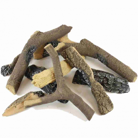 SEMINEE DECORATIVE - Lemne ceramice pentru seminee pe gaz