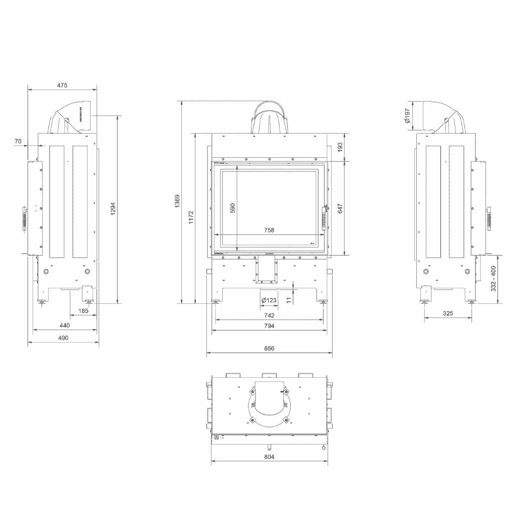 Focar cu Samotă LUCY 15 V2: Performanță Excepțională și Eficiență Termică de Top [5]