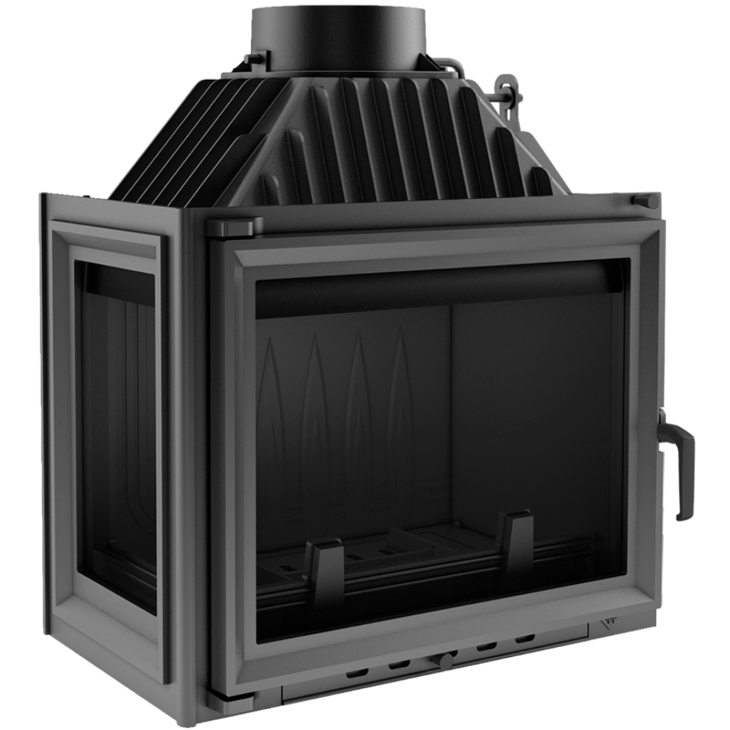 FOCARE ȘEMINEE PE LEMNE IEFTINE - M 80 Sticla Stanga