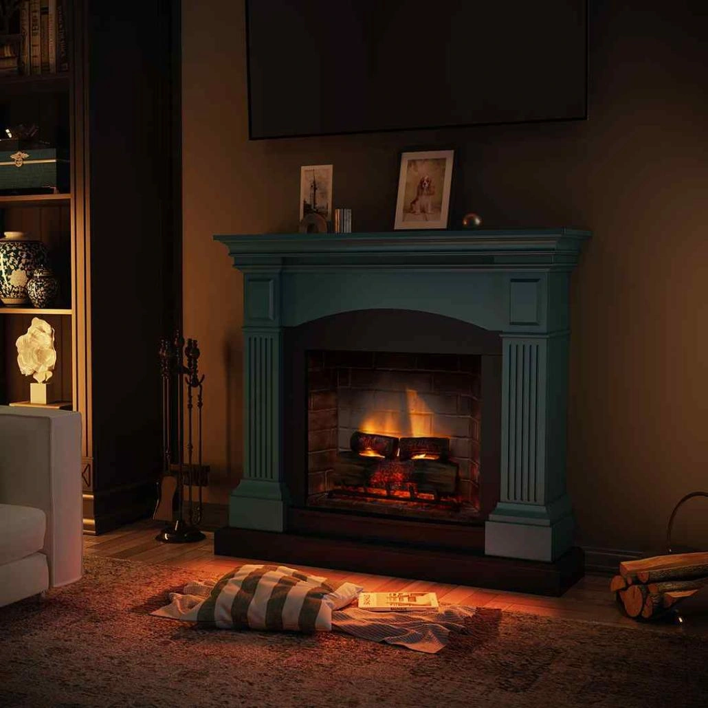 Magna Soft Turquoise semineu electric PowerFlame 2 [3]