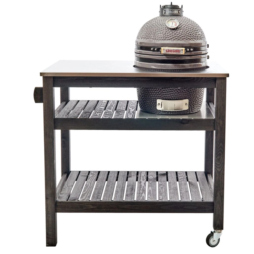 GRATARE CERAMICE - Masa de gratar kamado compact neagra