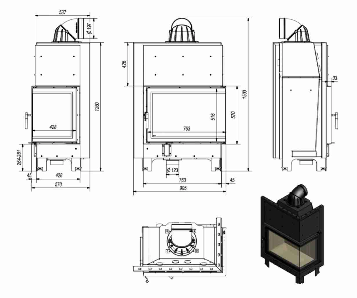 MBA170 Sticla Dreapta - Samota Neagra [4]