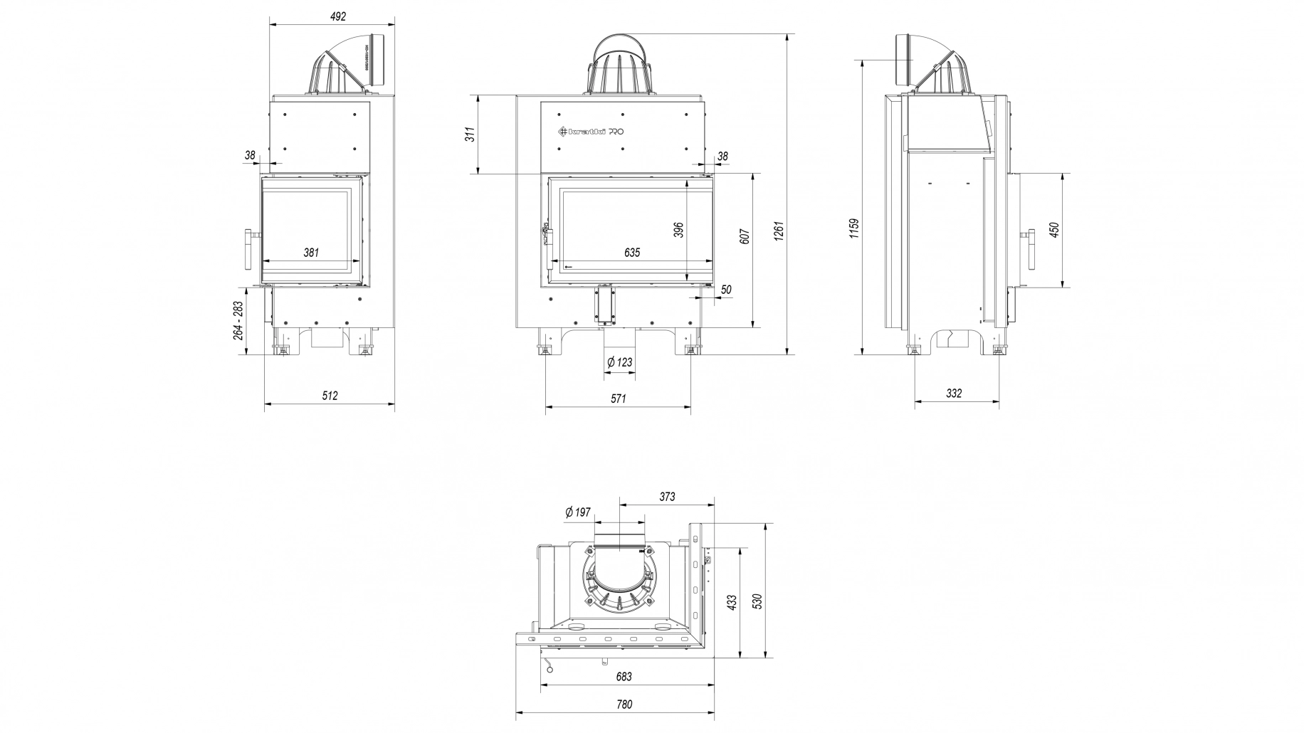 MBM100 Sticla Dreapta Samota Neagra [6]
