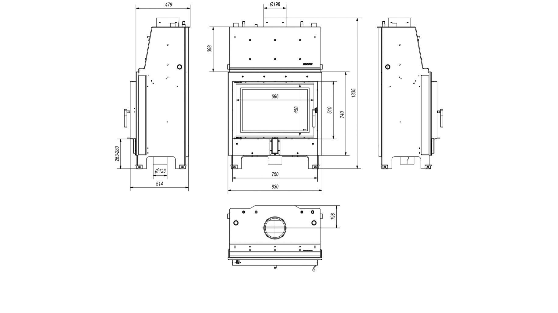 MBO 15 TIP CENTRALA - 15kw - Samota Neagra [5]