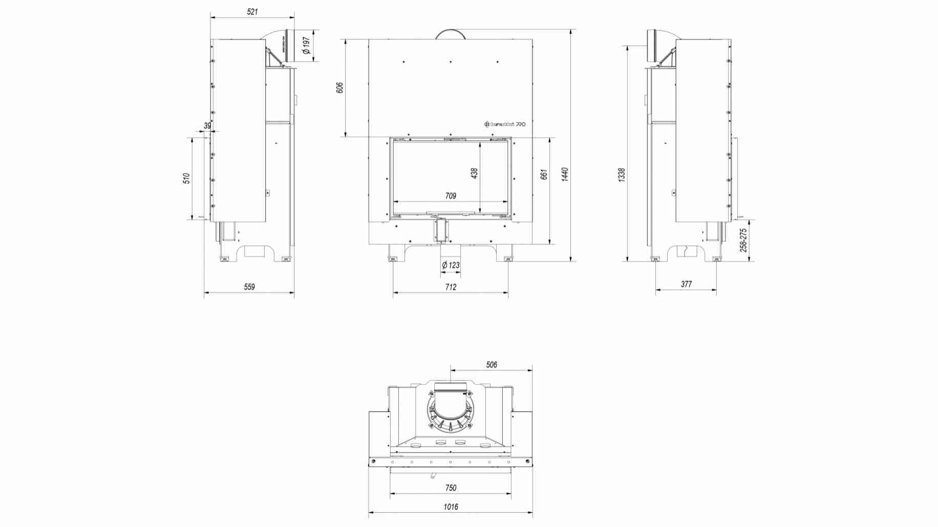 Focar cu Samotă MBO150 deschidere verticala: Performanță Excepțională și Eficiență Termică de Top [7]