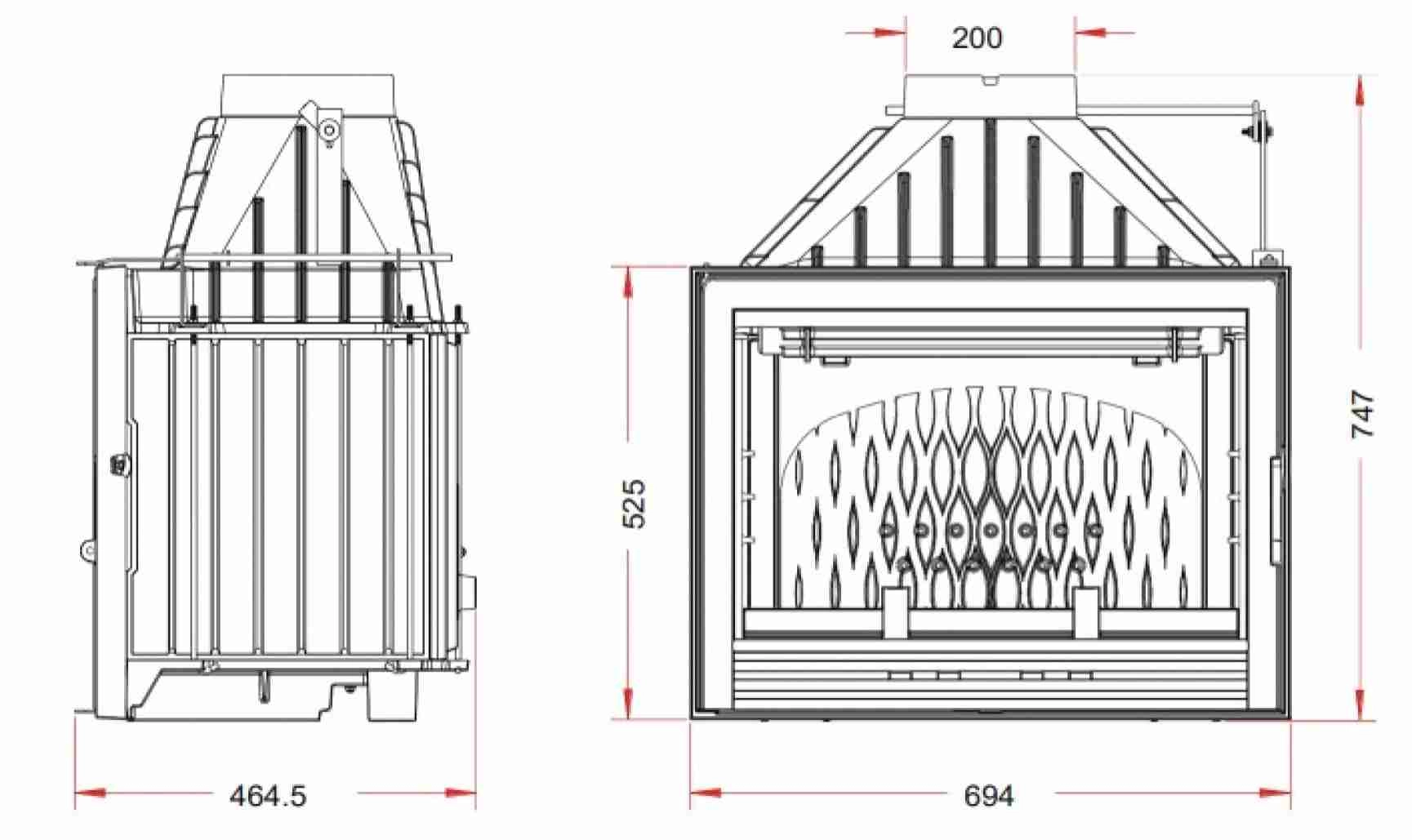 Focar fonta 700 Compact 12kW - clapeta [1]