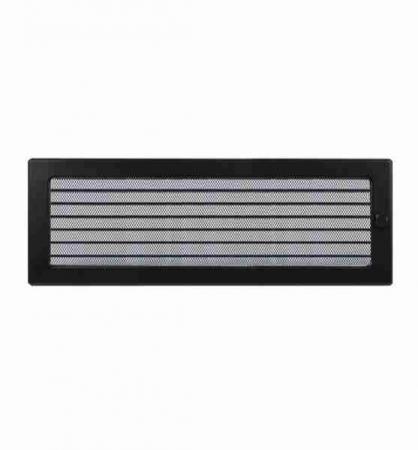 GRILE AERISIRE SEMINEE - Negru 17/49 cu Jaluzea