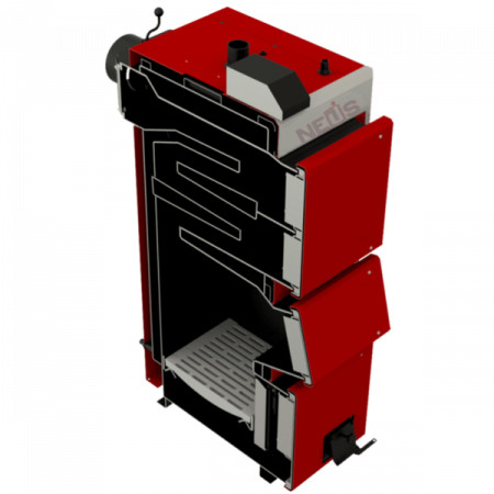 CENTRALE COMBUSTIBIL SOLID - Neus Duo Uni Plus 21 kw cazan pe combustibil solid(panou comanda+ventilator in set)