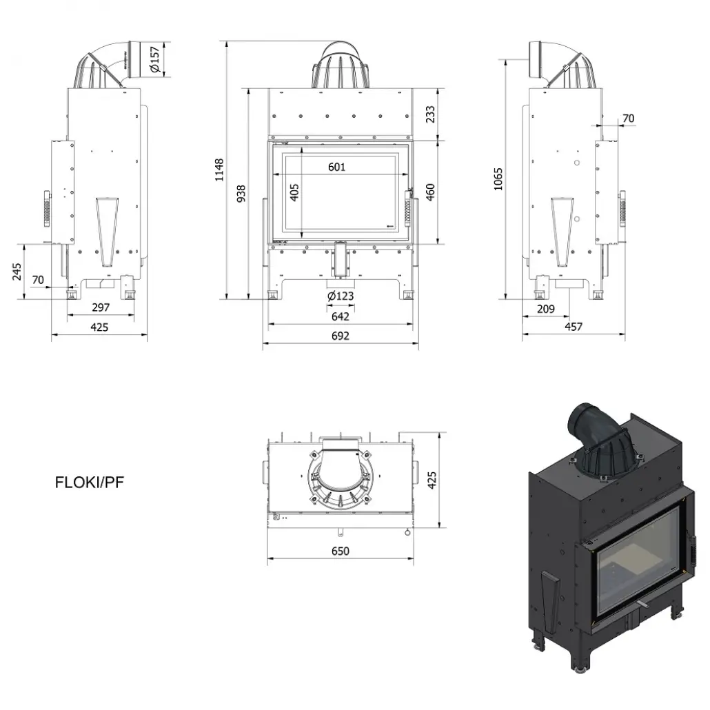 Flotek 8 kW - Interior Negru [5]