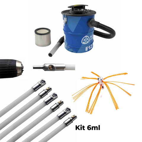 ACCESORII ȘEMINEE ȘI ÎNTREȚINERE - Pachet accesorii curatare - Clean