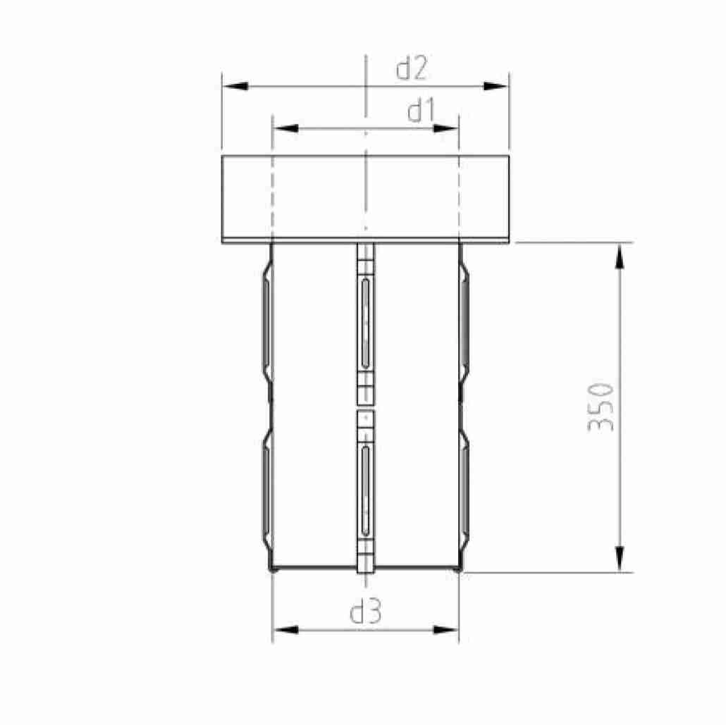 ADAPTOR SCHIEDEL VENTILATOR COS DE FUM - TIRAJ FORTAT [1]