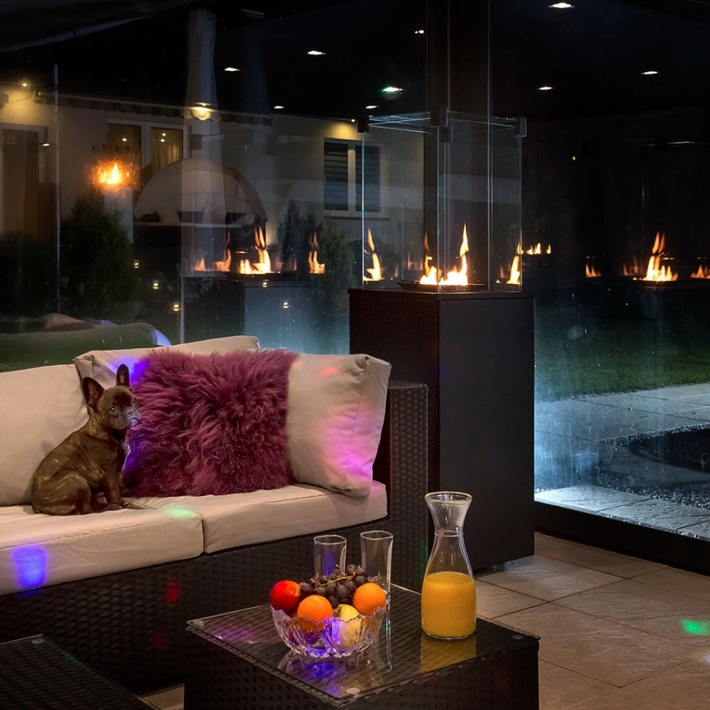 Patio Negru Automat S - Incalzitor pe gaz [4]