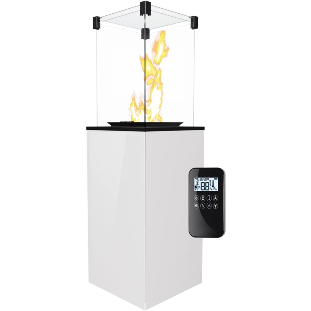 TERASĂ ȘI GRĂDINĂ - Patio Alb Automat - Incalzitor pe gaz