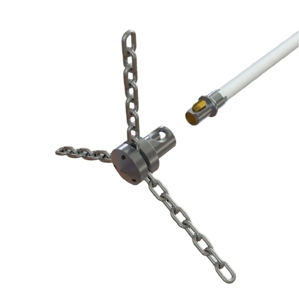 Perie curatat cos fum cu lant - TORNADO PRO / COBRA [2]