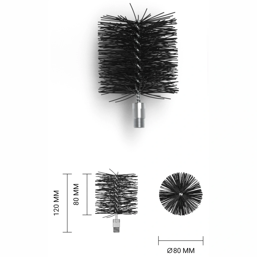 Perie otel curatat tubulatura surse pe peleti - fi80 [1]