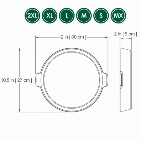 Plita fonta mica - Semi-adanca [1]