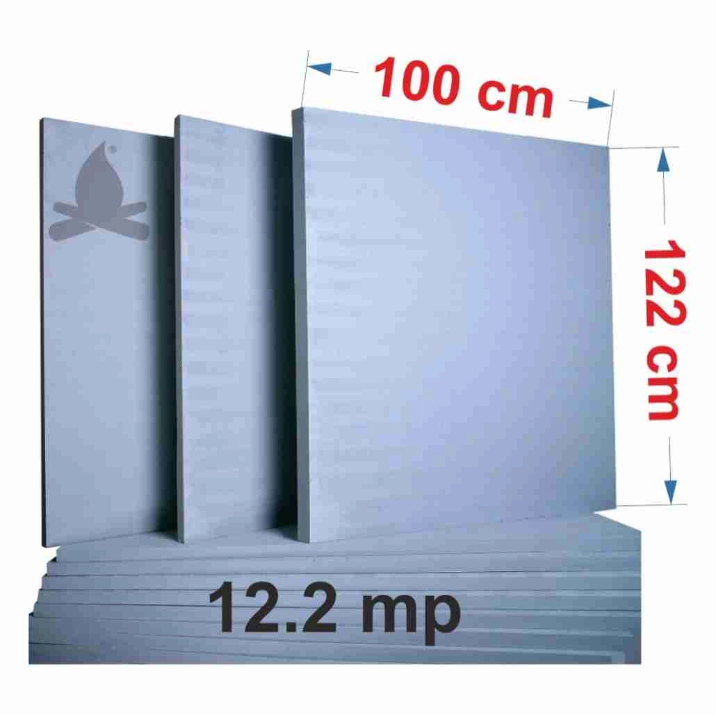 ACCESORII SPECIALE - Pachet 10 x Placi XL constructie semineu 3cm