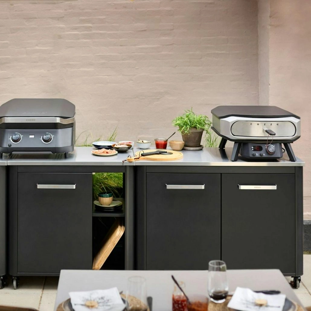 Pro Pack - Cuptor pe gaz Cozze cu bucatarie exterioara si modul cu chiuveta din otel inoxidabil [5]