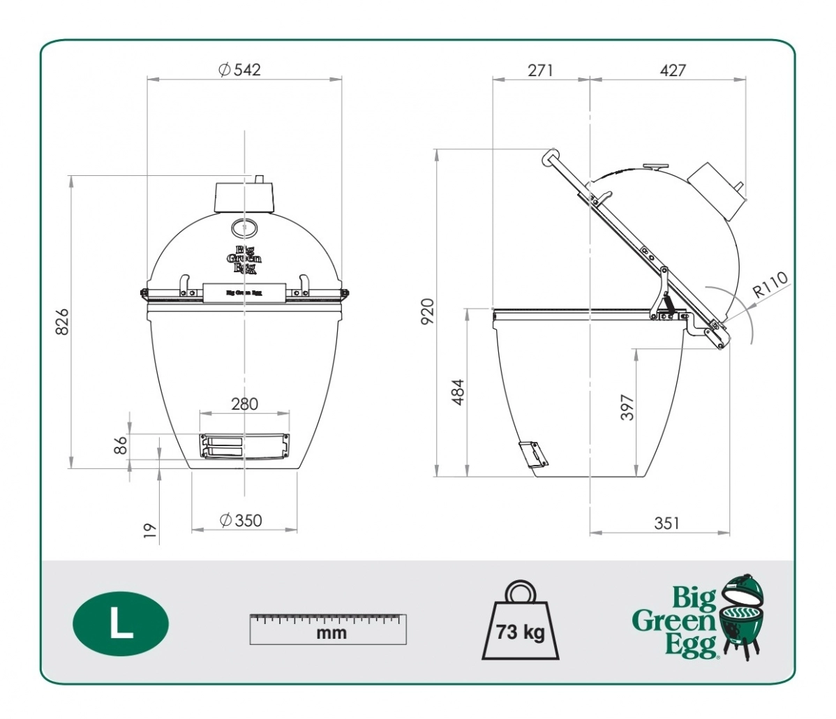 Chef's Pack - Large - Big Green Egg [4]