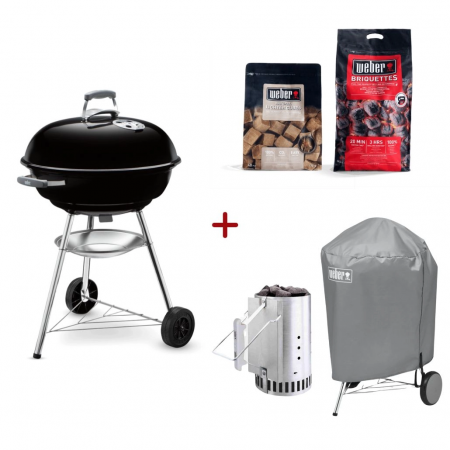 GRATARE SI CUPTOARE - Pro Pack Weber - Gratar carbuni Compact Kettle 57 cm