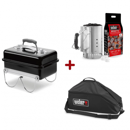 GRATARE SI CUPTOARE - Pro Pack Weber - Gratar carbuni Go-Anywhere - portabil