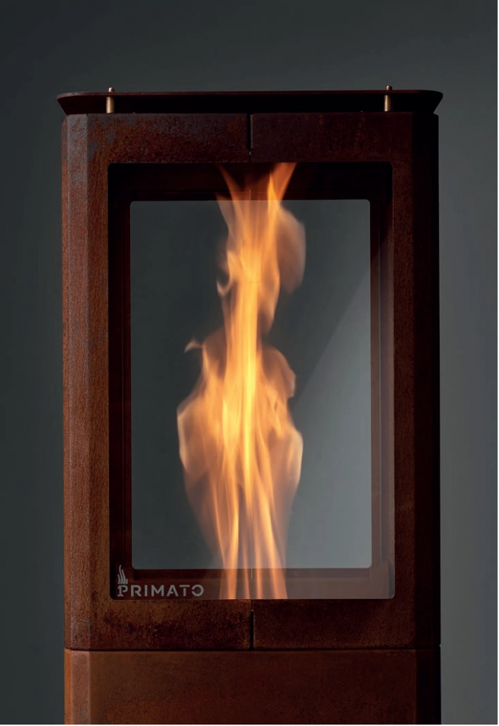 QUBE - INCALZITOR PE PELETI CORTEN [1]