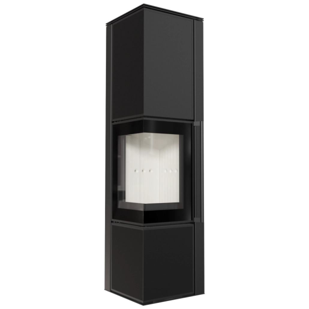 SEMINEE SI SOBE PE LEMNE - Soba Tora 8-11kW - L Negru