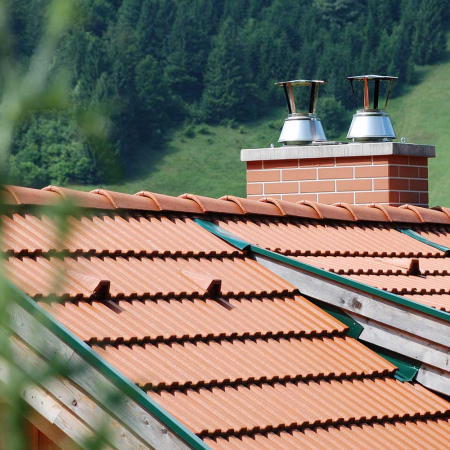 Schiedel ceramic canal dublu de evacuare a fumului [5]