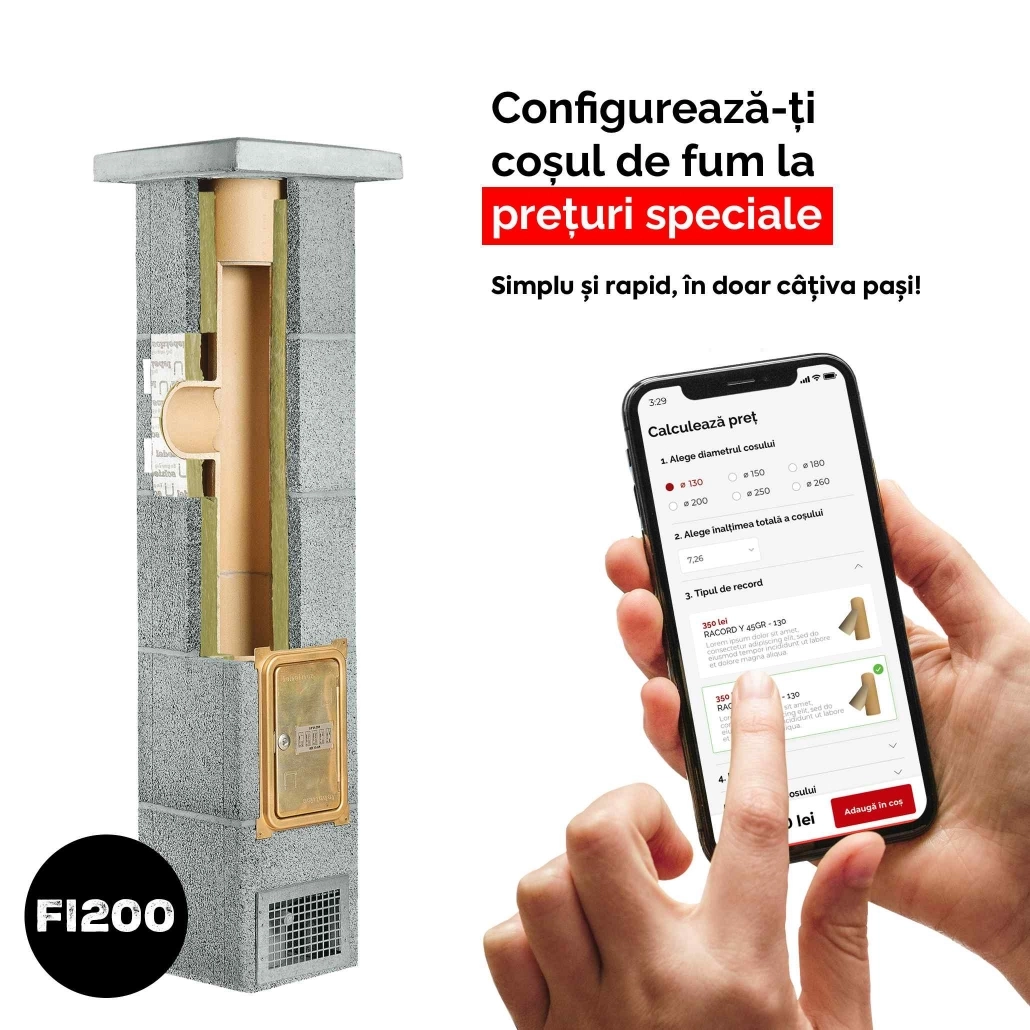 COSURI DE FUM - Cos de fum Schiedel Rondo ceramica