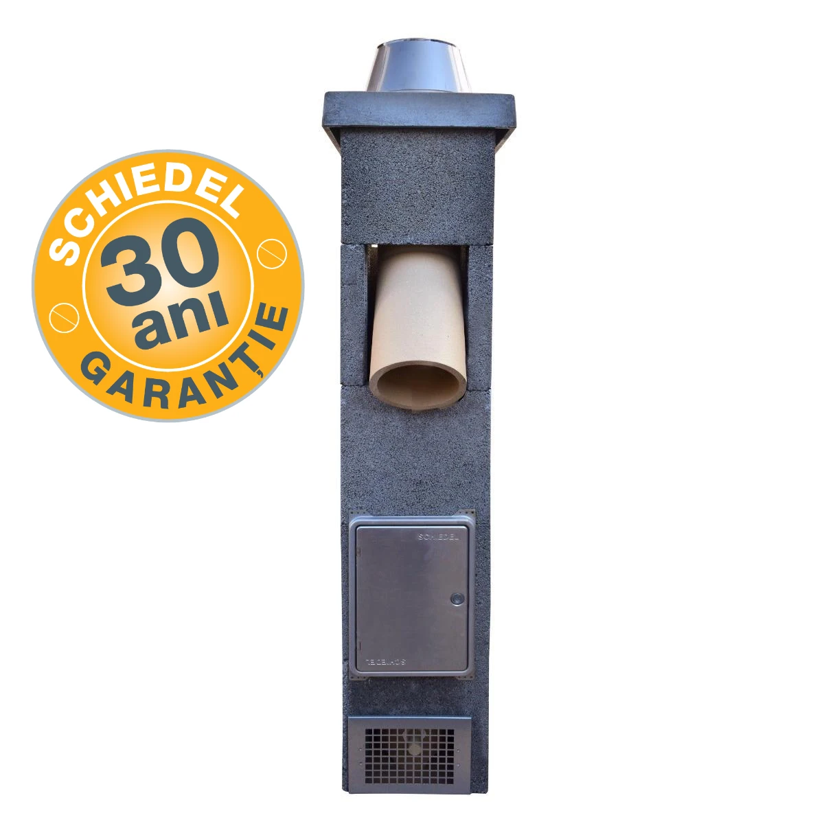 Horn ceramic Schiedel UNI, cu finisaj [1]