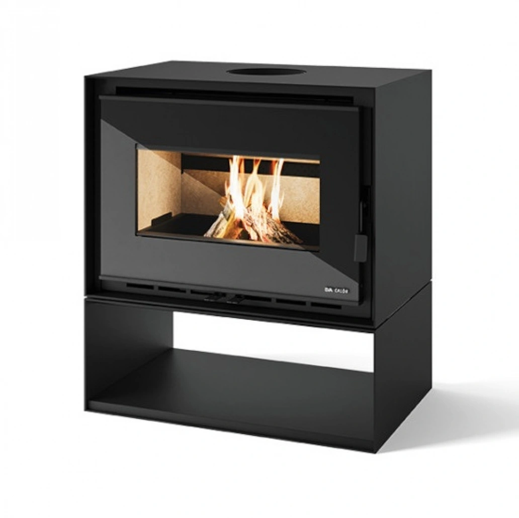 SOBE PE LEMNE - Semineu Brando 12.5-14.5 kw cu ventilator si telecomanda A+