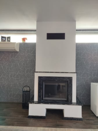 MODELE ȘEMINEE CONSTRUITE - Semineu cu focar fonta Z160 16KW