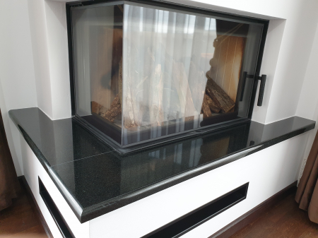 Semineu Vaslui modern cu focar MBO150 16KW PRO [2]