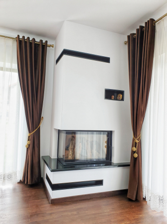 Semineu Vaslui modern cu focar MBO150 16KW PRO [1]