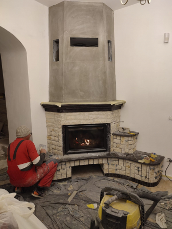 Semineu pe colt Rustic [2]