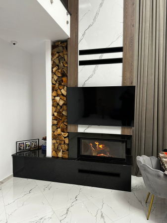 MODELE ȘEMINEE CONSTRUITE - Semineu Premium HOXTER - montaj Brăila