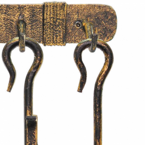 Set 2 Ustensile Epoca Forjate Manual - Aspect Bronz [3]