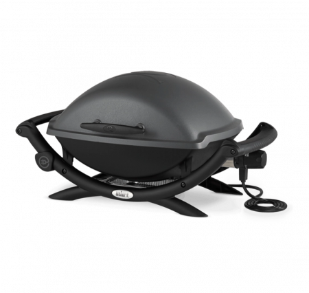 Set Gratar Electric Weber Q 2400 - Antracit + suport cu piciore [1]